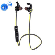 AMW-810 Bluetooth 4.1 Stereo Wireless In-ear Sports Earphone Headphone with Microphone, Bluetooth Distance: 10m, For iPhone & iPad & Android Smart Phones or Other Bluetooth Audio Devices(Yellow) - Beewik-Shop.com