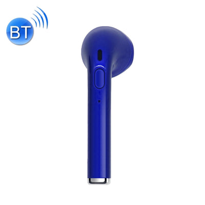 V2 Mini Wireless Bluetooth In-Ear Earphones with Button Control & Mic, Support Handfree Call, For iPhone, Samsung, HTC, Sony and other Smartphones(Blue) - Beewik-Shop.com