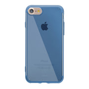 Baseus for iPhone 8 & 7 Simple Series Ultrathin Soft Transparent TPU Anti-Scratch Protective Back Cover Case(Blue) - Beewik-Shop.com