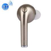 A1 Wireless Bluetooth Earphone, Support iOS Earphone Battery Display & Redial Last Call, For iPad, iPhone, Galaxy, Huawei, Xiaomi, LG, HTC and Other Smart Phones(Gold) - Beewik-Shop.com