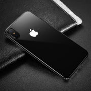 Baseus for iPhone X Dropproof Soft TPU Protective Back Cover Case (Black White) - Beewik-Shop.com