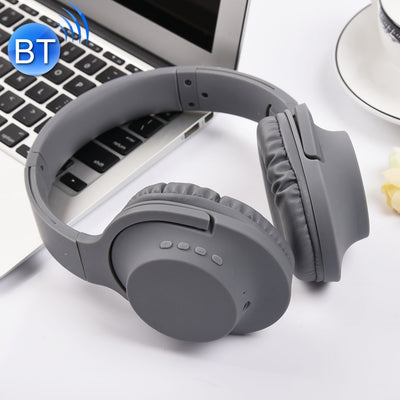 MDR100 Headband Folding Stereo Wireless Bluetooth Headphone Headset, Support 3.5mm Audio Input & Hands-free Call, For iPhone, iPad, iPod, Samsung, HTC, Xiaomi and other Audio Devices(Grey) - Beewik-Shop.com