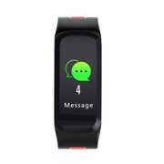 NO.1 F4 Fitness Tracker Bracelet - 0.96 Inch OLED Screen, Bluetooth 4.0, Multi-sport Mode, Heart Rate, Blood Pressure (Red) - Beewik-Shop.com