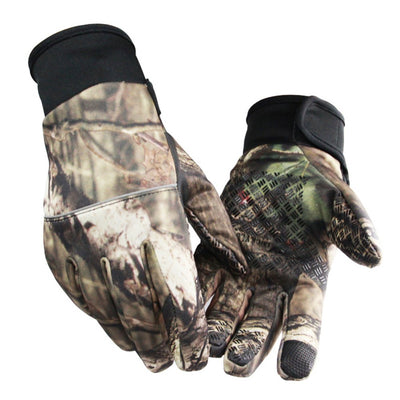 Gants de camouflage unisexe pour écran tactile, Gants d'hiver antidérapants pour le sport de plein air Gants de camping pour la chasse L - Beewik-Shop.com