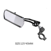 Rétroviseur universel de vélo, Rétroviseur arrière de vélo Guidon flexible, Miroir arrière de sécurité de couleur Noir simple - Beewik-Shop.com