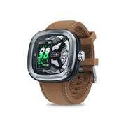 Zeblaze Hybrid 2 Dual Smartwatch, mesure du Fréquence Cardiaque, Moniteur de Santé et de la Pression Artérielle 50 M Étanche, Exercice Suivi par la Montre Intelligente en Argent - Beewik-Shop.com