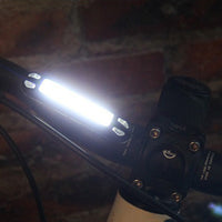 Lampe LED Rechargeable USB 2 en 1 pour Vélo Feux avant Feux arrière Ultraléger, Avertisseur de nuit - Beewik-Shop.com