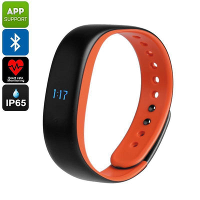 Lenovo HW02 Fitness Tracker Bracelet - Heart Rate Monitor, Sleep Monitor, Pedometer, Calorie Counter, Bluetooth, App, IP65 - Beewik-Shop.com