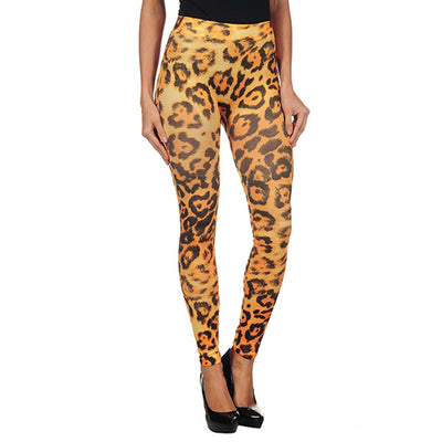 INTIMAX YELLOW LEOPARD LEGGINS - Beewik-Shop.com