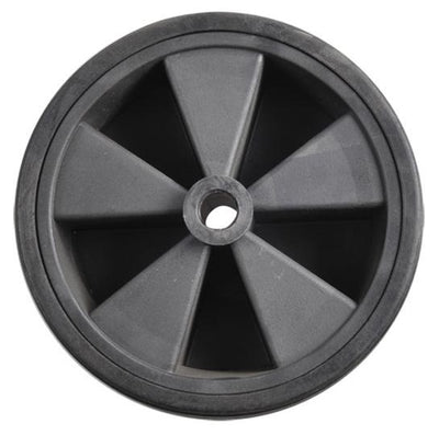 roue de nez de rechange caoutchouc / plastique 22 x 7 cm noir - Beewik-Shop.com