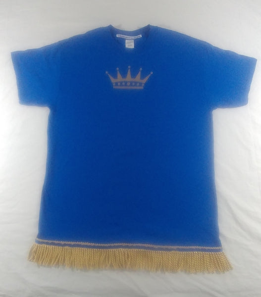 Hebrew Israelite T-Shirt w/ Royalty of Judah Crown & Premium Gold Frin ...