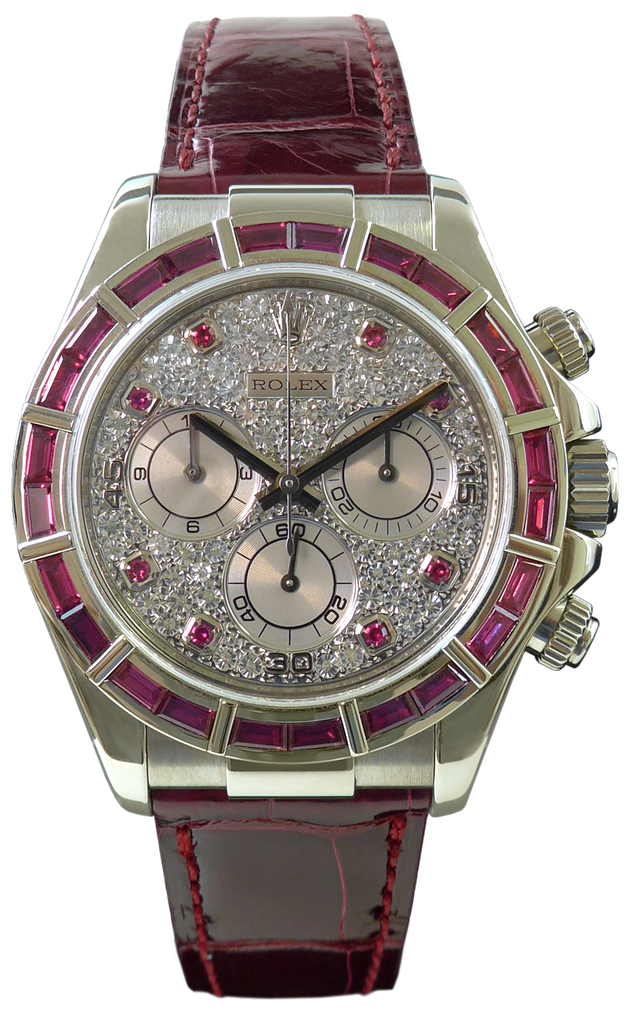 rolex ruby bezel