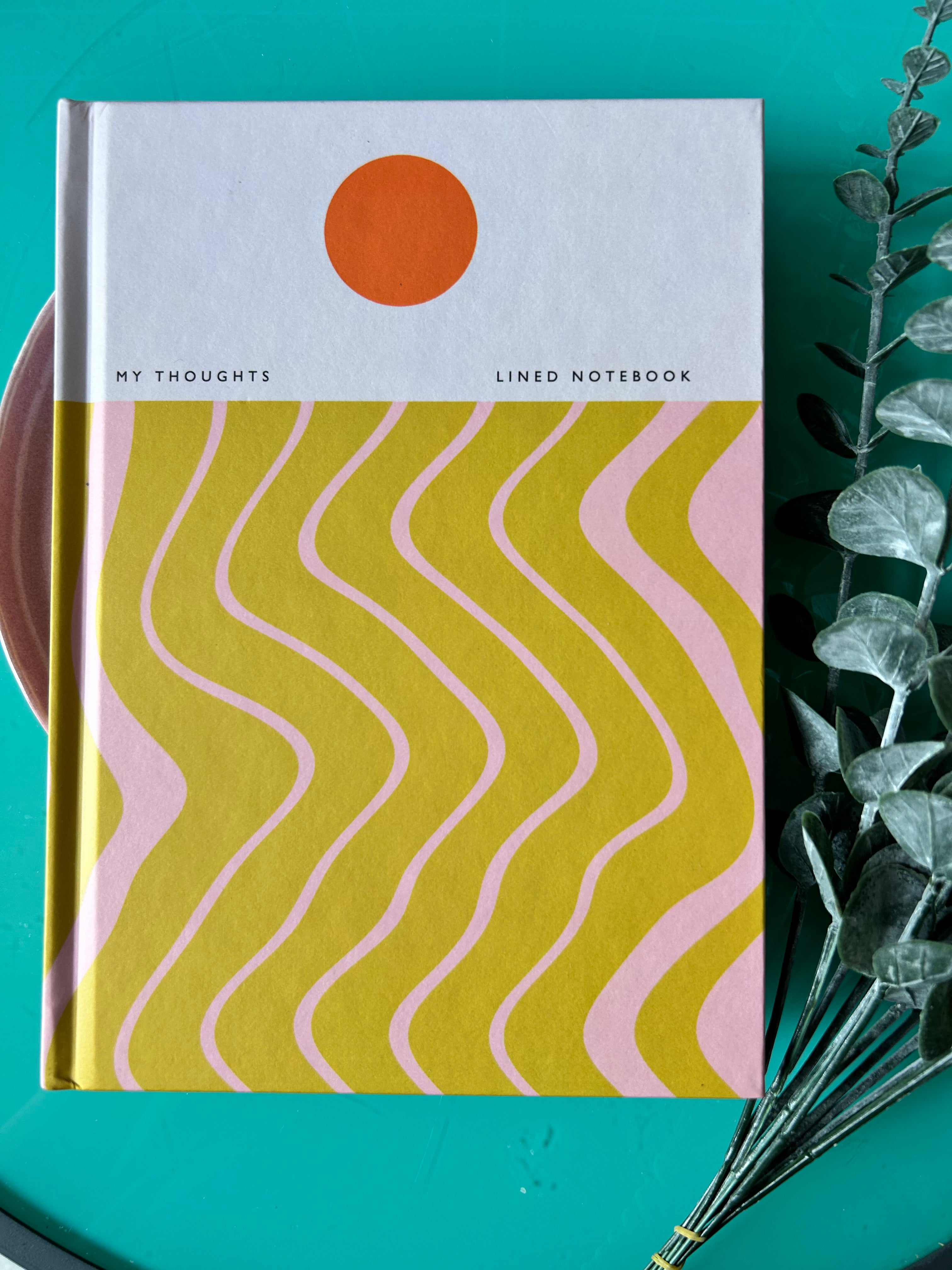 Beach Towel Lined Notebook