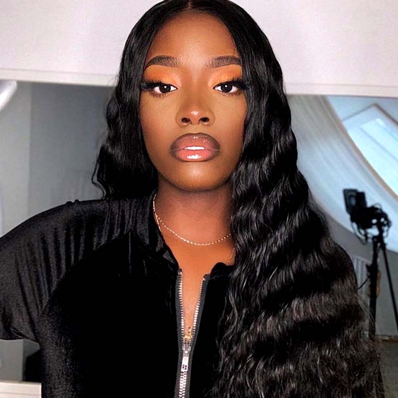 Surprisehair 9a Best Deep Wave 3pc Human Hair Bundle Deals With Closure