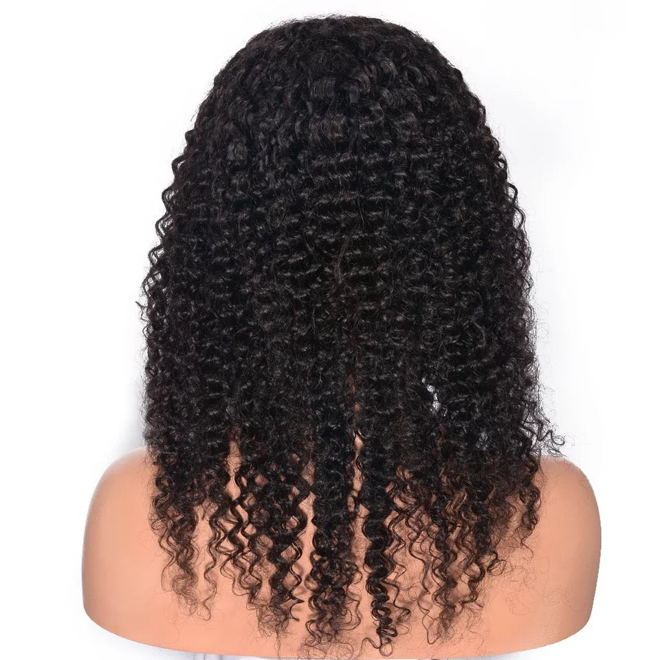 Kinky Curly Full Lace Wig Virgin Hair For African American Surprisehai Surprisehair 