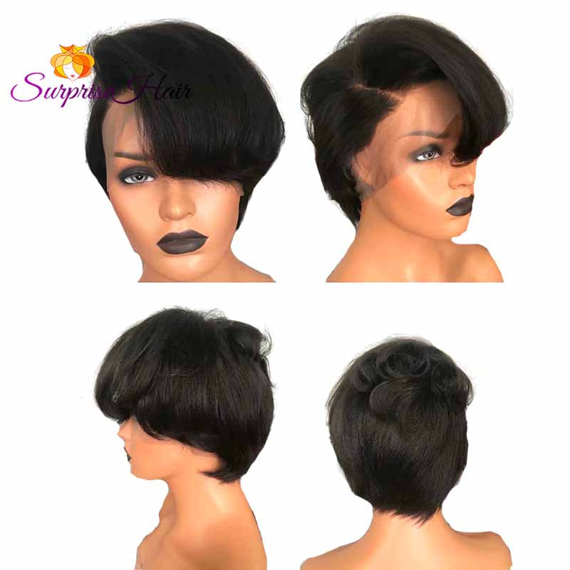 human hair bob cut wigs