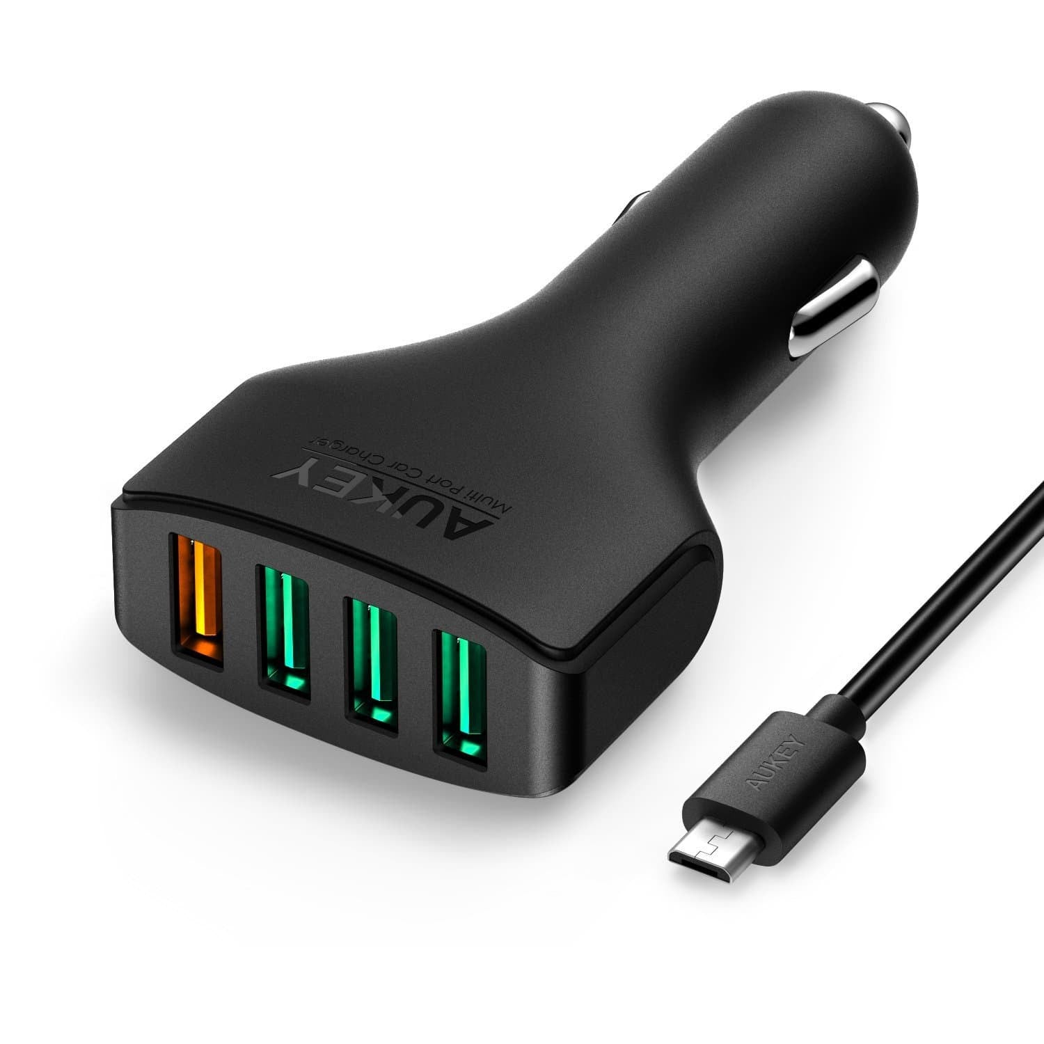 AUKEY CC-T9 55.5W Qualcomm Quick Charge 3.0 4 Ports USB ...