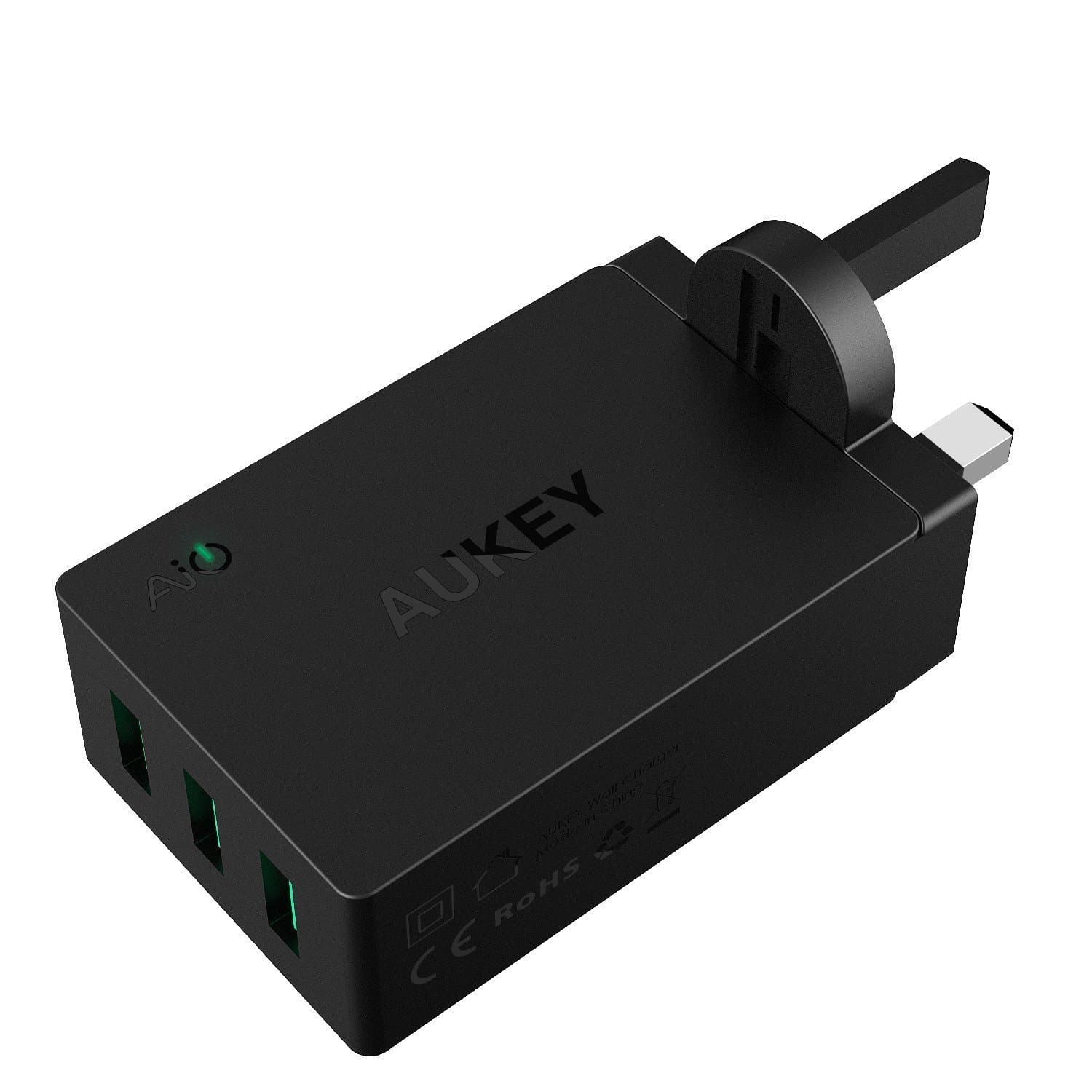 Aukey PA-U35 30W 6A 3 USB Port AiPower Travel Charger