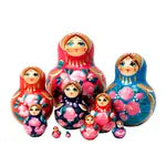 Happy Maidens Nesting Doll 10pc./4"