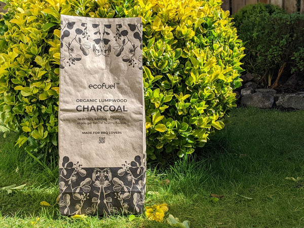 Ecofuel charcoal, lumpwood charcoal, charcoal in ireland, cooking on wood, BBQ, BBQ Ireland