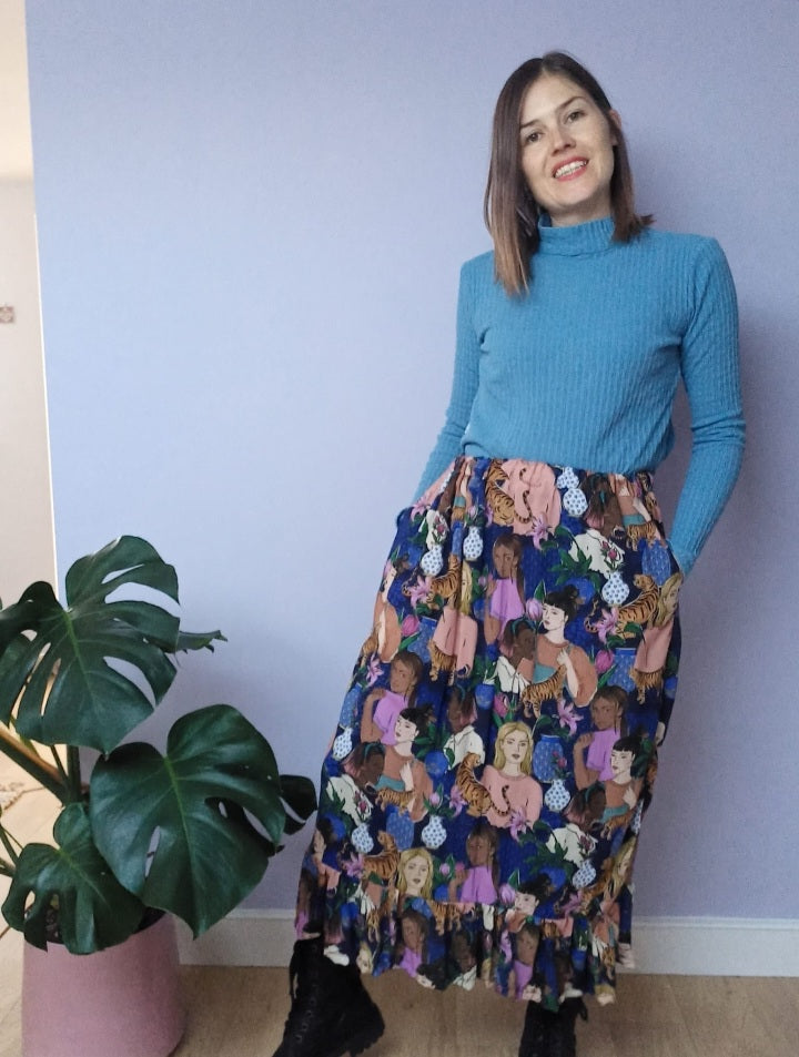 Amelia's Lady McElroy The Little Pomegranate Sabina Skirt – Sew Me Sunshine