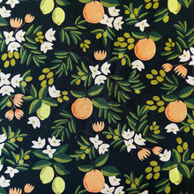 Primavera Citrus Floral - Cotton Linen Canvas - Rifle Paper Co.