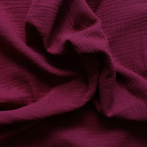 Cotton Double Gauze - Purple Mauve – Sew Me Sunshine