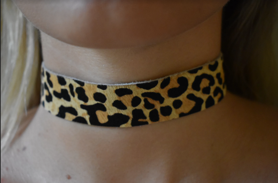 Cheetah Choker