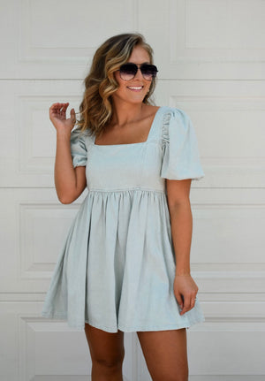 Denim Days Dress - Blue