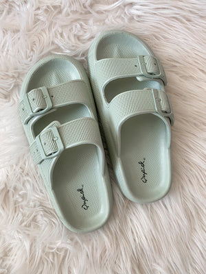 Poolside Slides-Sage