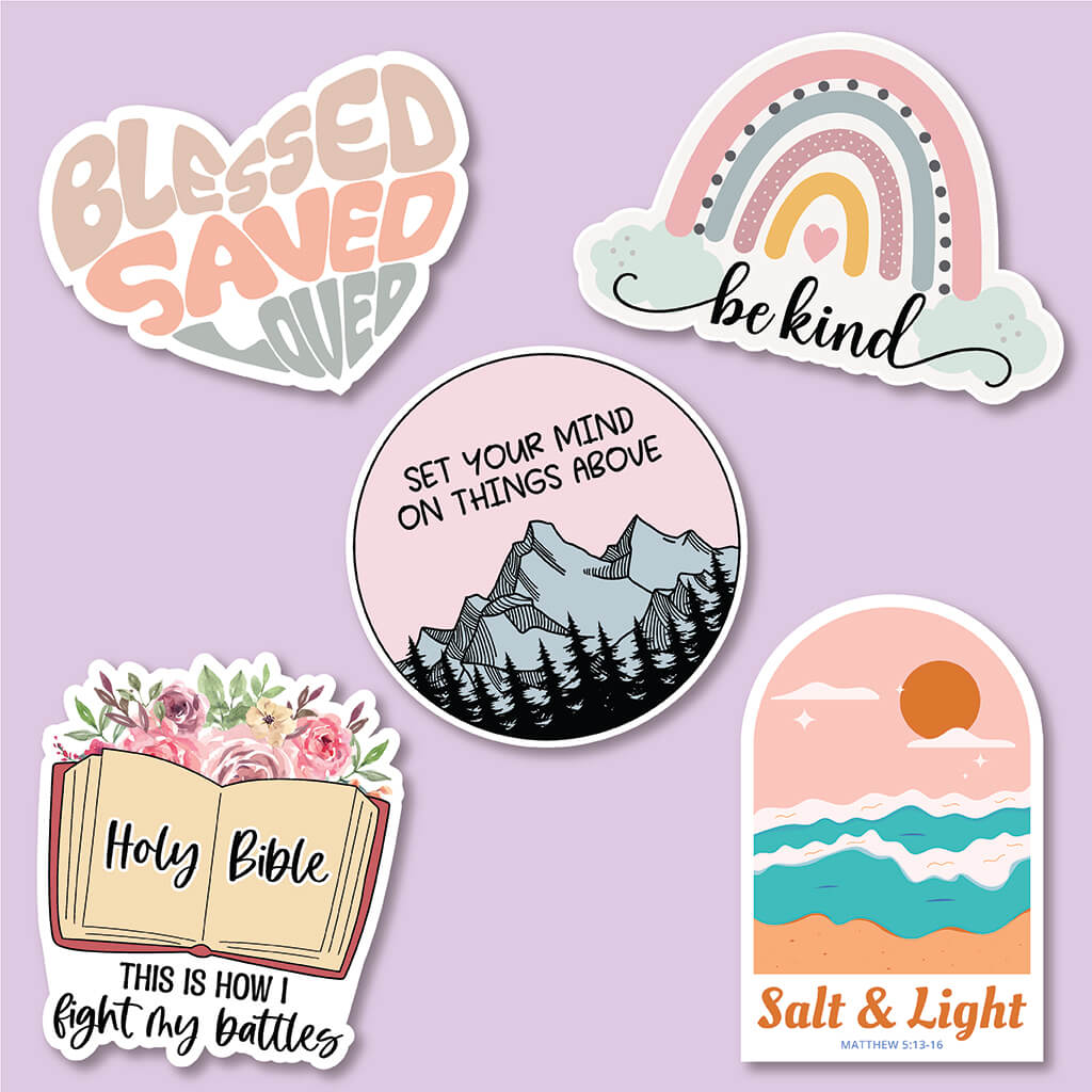 Christian Sticker Pack - Fall