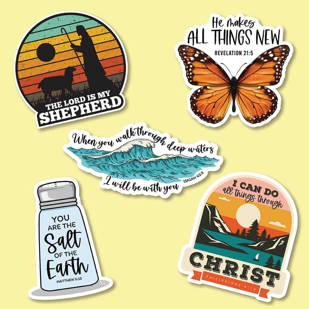 Christian Sticker Pack - Fall