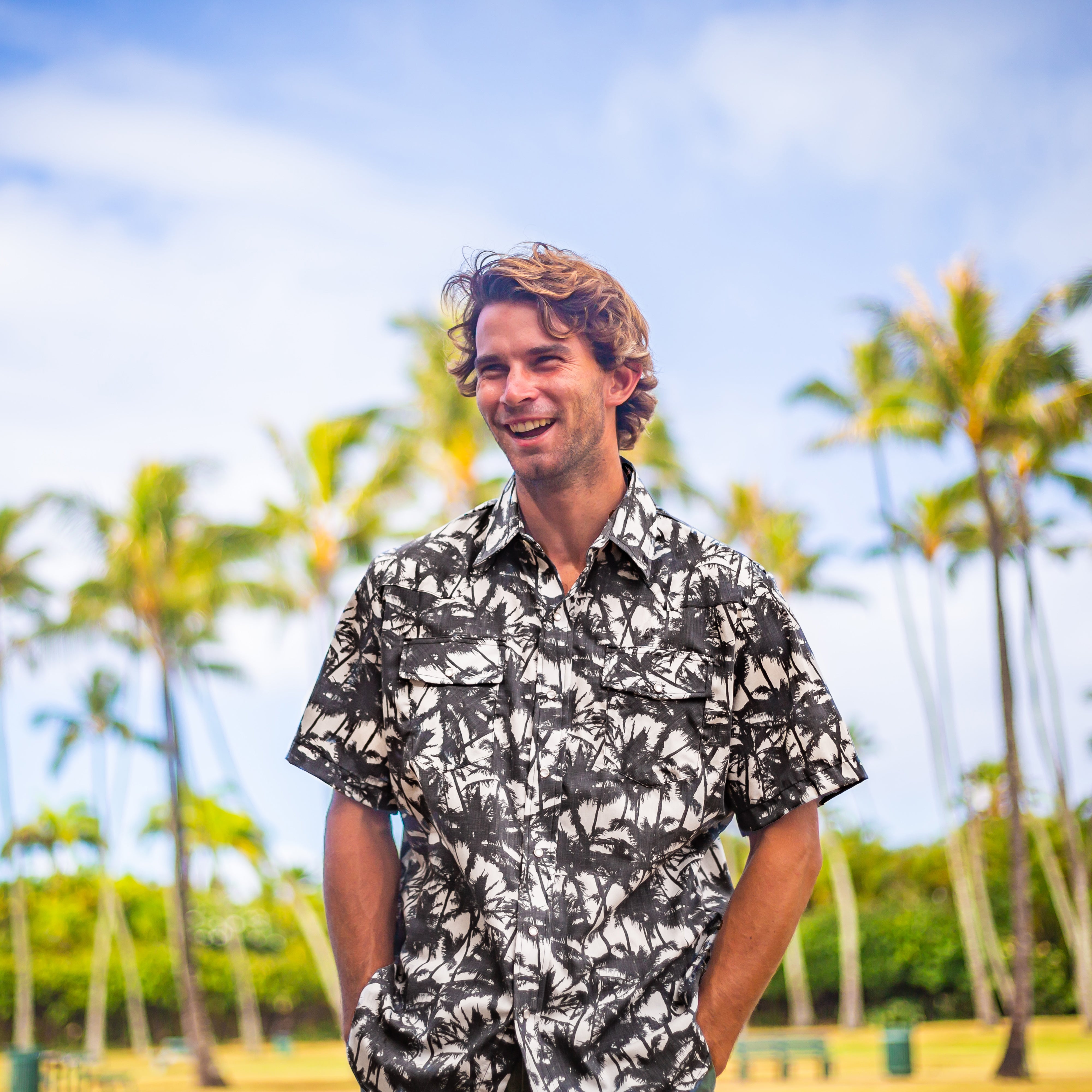 Keoni's Catch | Men's Short Sleeve Shirt | Western Aloha