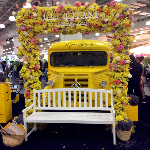 L'occitane's Creative Booth at Beautycon NYC 2018