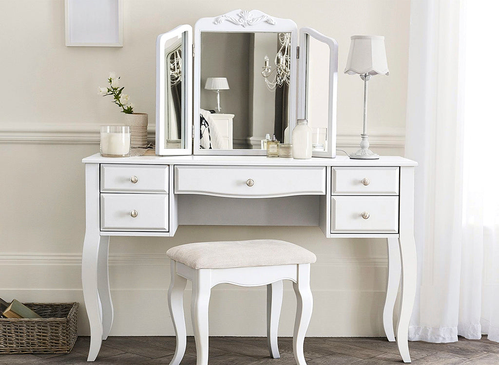 All White Chic Vanity