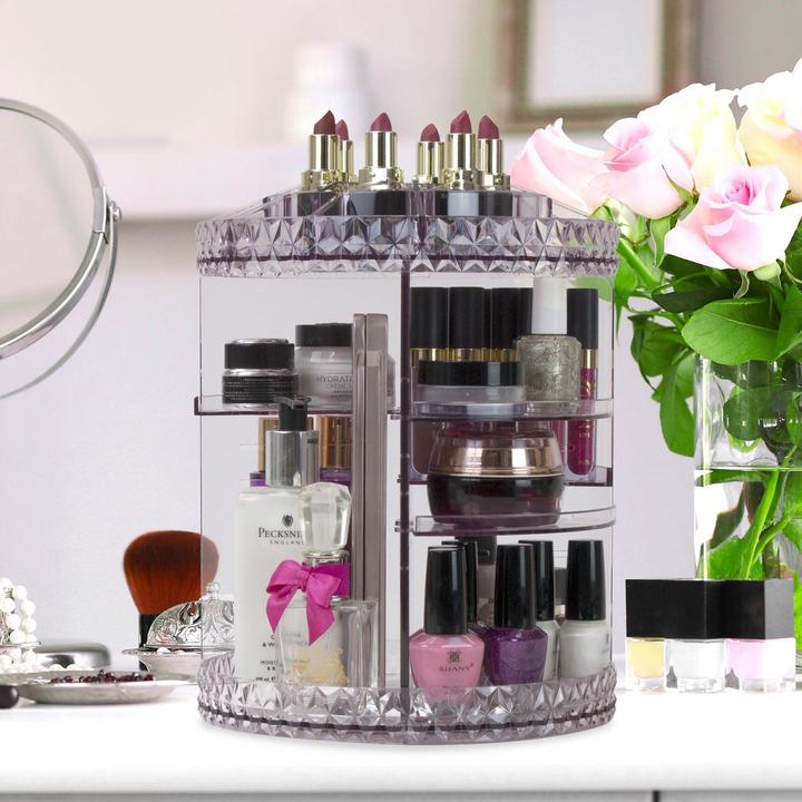 360 Makeup Organizer Carousel Sorbus Beauty