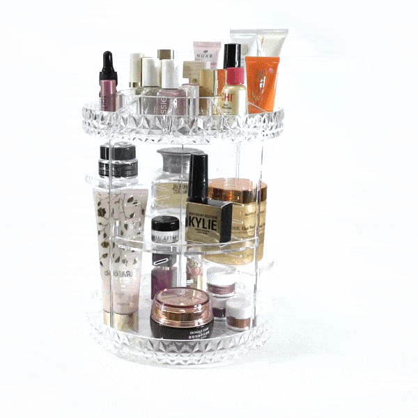 Rotating Cosmetic Organizer - Beautiful By Madeline