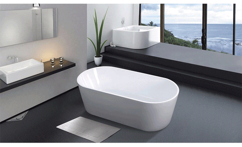 Elegant Showers Freestanding Bath Tub