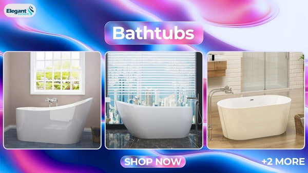 Bathtubs collection from ELEGANTSHOWERS
