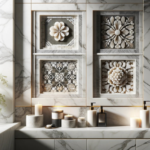 Bathroom Marble Accent Tiles