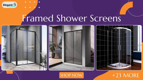 Framed Shower Screens collection from ELEGANTSHOWERS