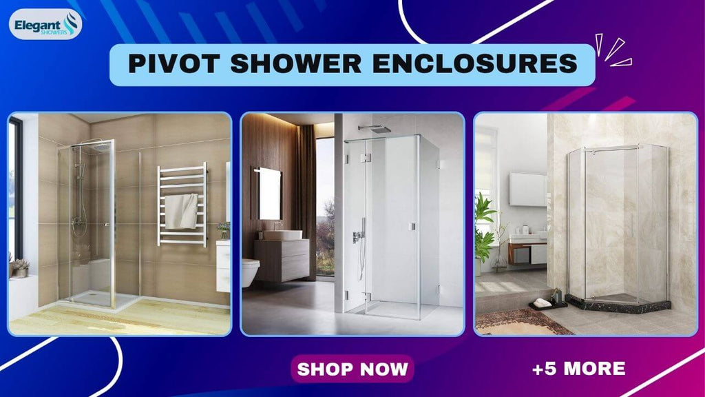 Pivot Shower Enclosures Collection from ELEGANTSHOWRES