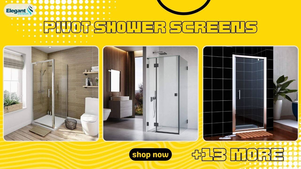 Pivot Shower Screens Collection from ELEGANTSHOWRES