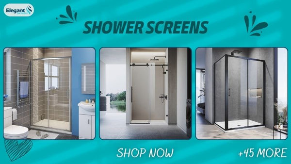 Shower Screens collection from Elegant showers