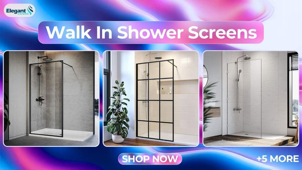 Walk In Shower Screens collection from ELEGANTSHOWERS