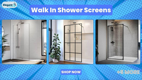 Walk In Shower Screens collection from ELEGANTSHOWERS