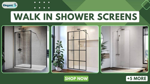 Walk In Shower Screens collection from ELEGANTSHOWERS