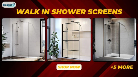 Walk In Shower Screens collection from ELEGANTSHOWERS