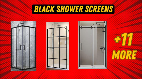 Black Shower Screens: Designs for 2023 Fall