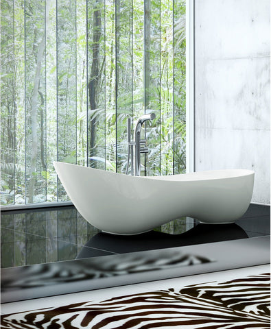 ELEGANT SHOWERS Modern Bathroom Freestanding baths